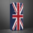 SMEG 50's Style FAB28RDUJ6 Union Jack mintás fagyasztós szabadonálló retro design hűtőszekrény