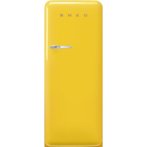SMEG 50's Style FAB28RYW5 sárga fagyasztós szabadonálló retro design hűtőszekrény fagyasztóval