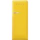 SMEG 50's Style FAB28RYW5 sárga fagyasztós szabadonálló retro design hűtőszekrény fagyasztóval
