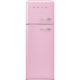 SMEG 50's Style FAB30LPK5 rózsaszín retro design felülfagysztós kombinált hűtő