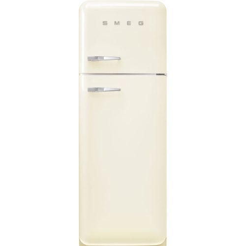 SMEG 50's Style FAB30RCR5 krémszínű retro design felülfagysztós kombinált hűtő