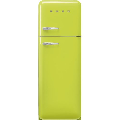 SMEG 50's Style FAB30RLI5 lime zöld retro design felülfagysztós kombinált hűtő