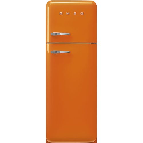 SMEG 50's Style FAB30ROR5 narancssárga retro design felülfagysztós kombinált hűtő