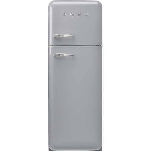SMEG 50's Style FAB30RSV5 ezüst felülfagyasztós kombinált retro design hűtőszekrény fagyasztóva