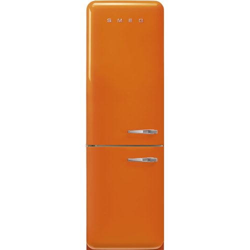 SMEG 50's Style FAB32LOR5 narancssárga alulfagyasztós kombinált retro design hűtőszekrény fagya