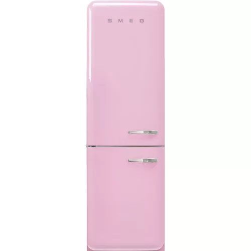 SMEG 50's Style FAB32LPK5 rózsaszín alulfagyasztós kombinált retro design hűtőszekrény fagyaszt