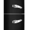 SMEG 50's Style FAB32RBL5 fekete alulfagyasztós kombinált retro design hűtőszekrény fagyasztóva