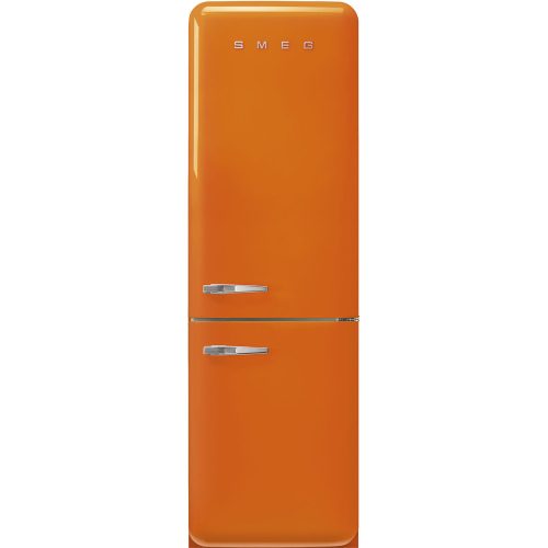 SMEG 50's Style FAB32ROR5 narancssárga alulfagyasztós kombinált retro design hűtőszekrény fagya