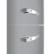 SMEG 50's Style FAB32RSV5 ezüst alulfagyasztós kombinált retro design hűtőszekrény fagyasztóval