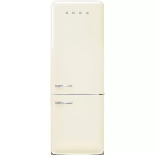 SMEG 50's Style FAB38RCR6 krémszínű alulfagyasztós kombinált retro design hűtőszekrény fagyaszt