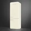 SMEG 50's Style FAB38RCR6 krémszínű alulfagyasztós kombinált retro design hűtőszekrény fagyaszt