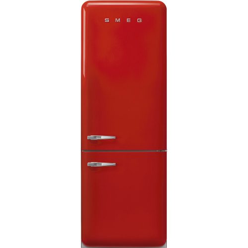 SMEG 50's Style FAB38RRD5 piros alulfagyasztós kombinált retro design hűtőszekrény fagyasztóval