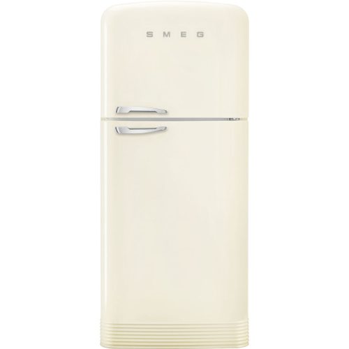 SMEG 50's Style FAB50RCR5 krémszínű felülfagyasztós kombinált retro design hűtőszekrény fagyasz