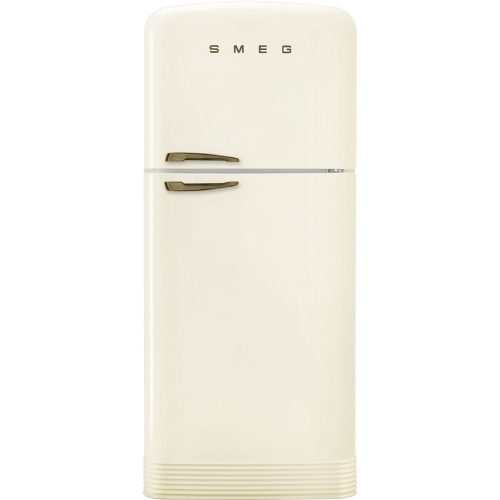 SMEG 50's Style FAB50RCRB5 krémszínű-bronz felülfagyasztós kombinált retro design hűtőszekrény
