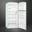 SMEG 50's Style FAB50RPG5 mentazöld felülfagyasztós kombinált retro design hűtőszekrény fagyasz