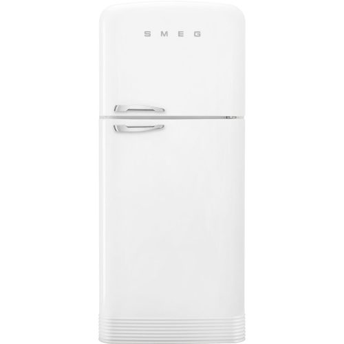 SMEG 50's Style FAB50RWH5 fehér felülfagyasztós kombinált retro design hűtőszekrény fagyasztóva