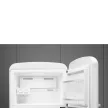 SMEG 50's Style FAB50RWH5 fehér felülfagyasztós kombinált retro design hűtőszekrény fagyasztóva