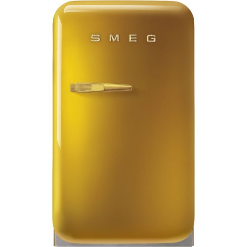 SMEG 50's Style FAB5RDGO5 arany retro design minibár hűtő
