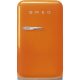 SMEG 50's Style FAB5ROR5 narancssárga retro design minibár hűtő
