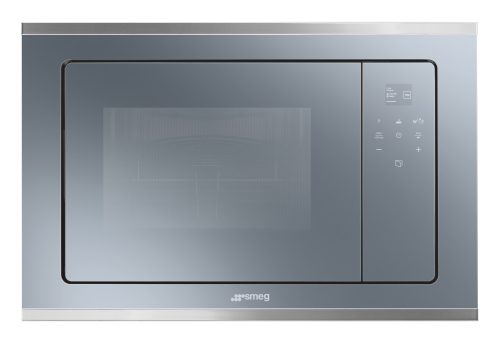 SMEG Selezione FMI420S2 inox ezüst beépíthető mikrohullámú sütő