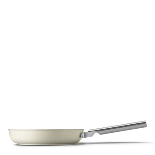 Smeg FPF2402CRM krémszínű 24cm tapadásmentes serpenyő
