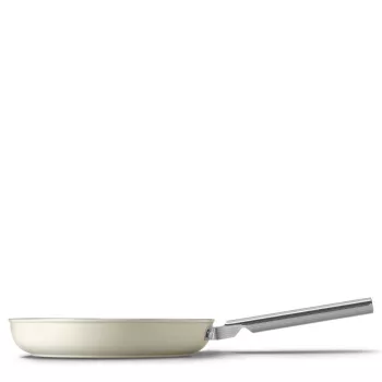 Smeg FPF2802CRM krémszínű 28cm tapadásmentes serpenyő