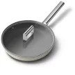 Smeg FPF2802CRM krémszínű 28cm tapadásmentes serpenyő