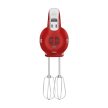 SMEG 50's Style HMF01RDEU piros retro design kézi mixer