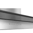 SMEG Universale KBT600VE inox fekete fali kürtős páraelszívó