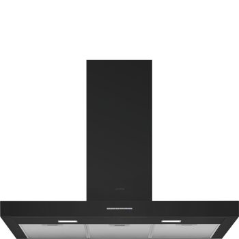 SMEG Universale KBT900NE matt fekete fali kürtős páraelszívó