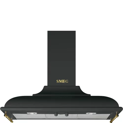 SMEG Cortina KC19AOE antracit bronz klasszikus fali kürtős páraelszívó