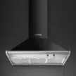 SMEG Classica KD90HNE fekete fali kürtős páraelszívó