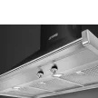 SMEG Classica KD90HNE fekete fali kürtős páraelszívó