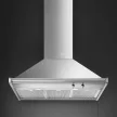 SMEG Classica KD90HXE inox fali kürtős páraelszívó