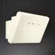 SMEG 50's Style KFAB75CR krémszínű fali szénszűrős kivezetés nélküli páraelszívó