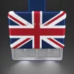 SMEG 50's Style KFAB75UJ Union Jack mintás fali szénszűrős kivezetés nélküli páraelszívó