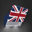 SMEG 50's Style KFAB75UJ Union Jack mintás fali szénszűrős kivezetés nélküli páraelszívó