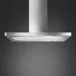 SMEG Universale KI120XE inox fali szénszűrős kivezetés nélküli páraelszívó