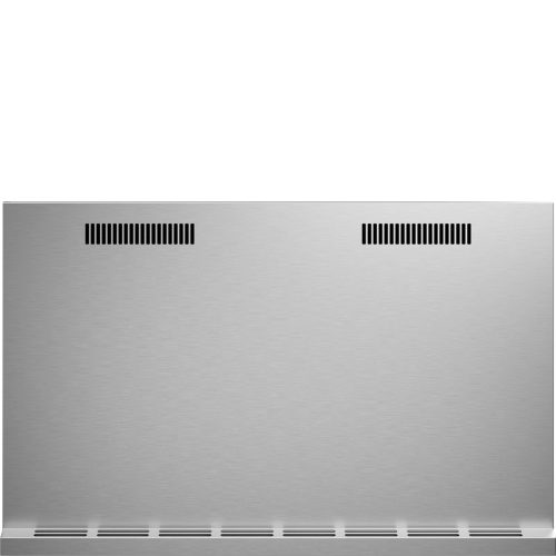 SMEG Portofino KIT1CPF120X inox tűzhely hátfal 120cm-es szabadonálló tűzhelyhez