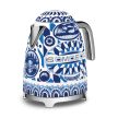 SMEG 50's Style KLF03DGBEU Blu Mediterraneo Dolce&Gabbana retro design vízforraló