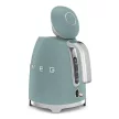 SMEG 50's Style KLF03EGMEU smaragdzöld retro design vízforraló