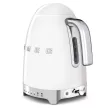 SMEG 50's Style KLF04WHEU fehér retro design hőfokszabályzós vízforraló
