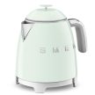 SMEG 50's Style KLF05PGEU mentazöld retro design mini vízforraló