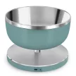 SMEG Collezione matt smaragdzöld design digitális konyhai mérleg