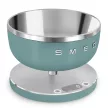 SMEG Collezione matt smaragdzöld design digitális konyhai mérleg