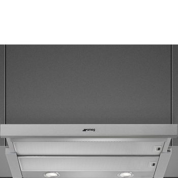 SMEG Universale KSET600XE inox beépíthető teleszkópos kihúzható páraelszívó