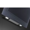 SMEG Linea KV194G sötét szürke fali szénszűrős kivezetés nélküli páraelszívó