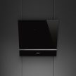 SMEG Universale KV26N inox fali szénszűrős kivezetés nélküli páraelszívó