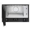 SMEG Linea MP122B3 mélyfekete beépíthető mikrohullámú sütő