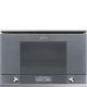 SMEG Linea MP122S1 szürke beépíthető mikrohullámú sütő